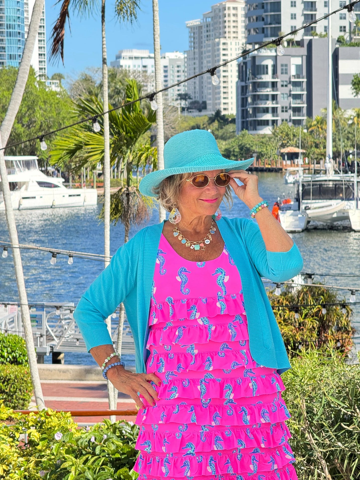 LULU B SEAHORSE BAY CHA CHA DRESS