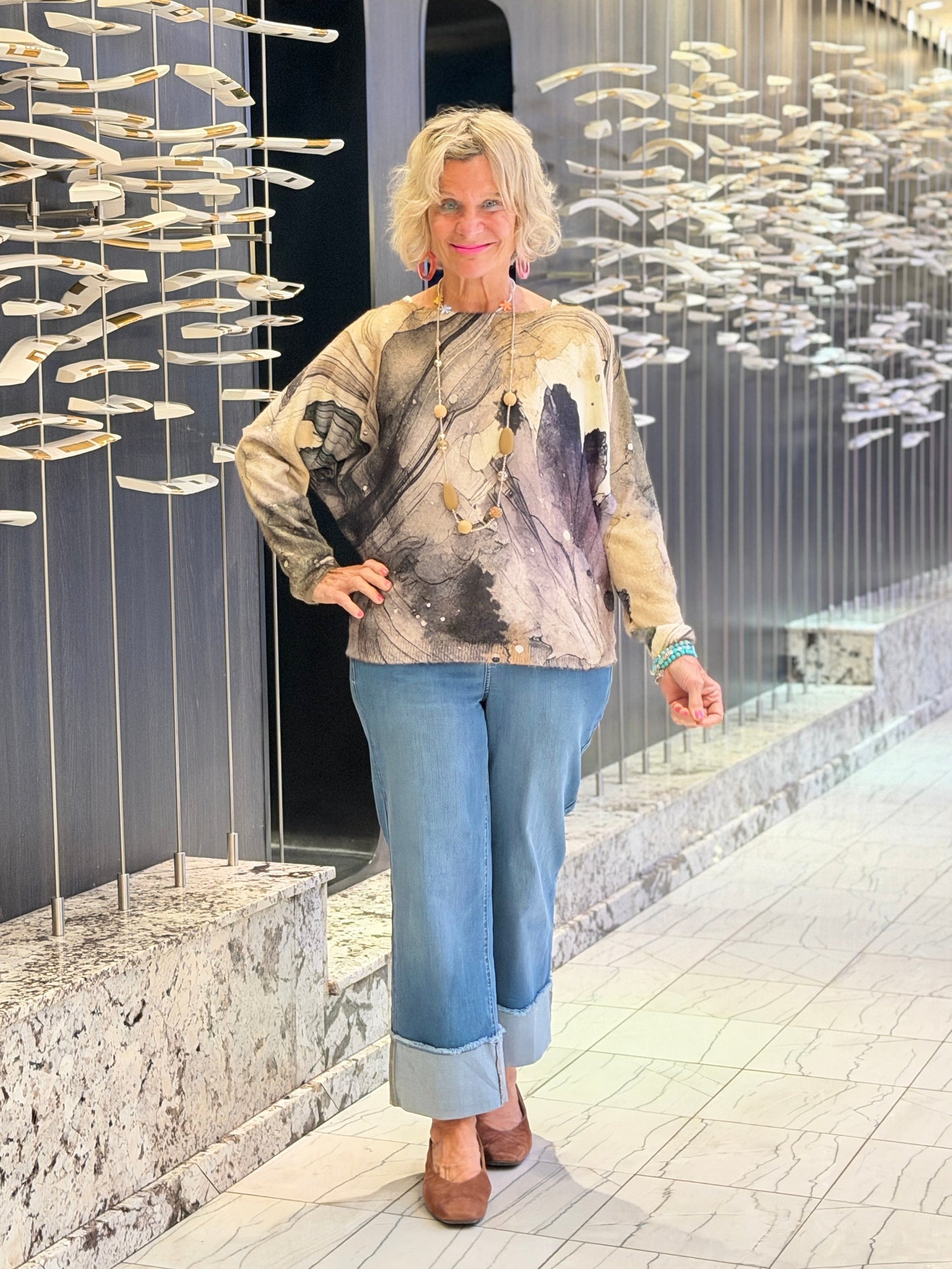 Ethyl Relax Dolman Sweater - Bind