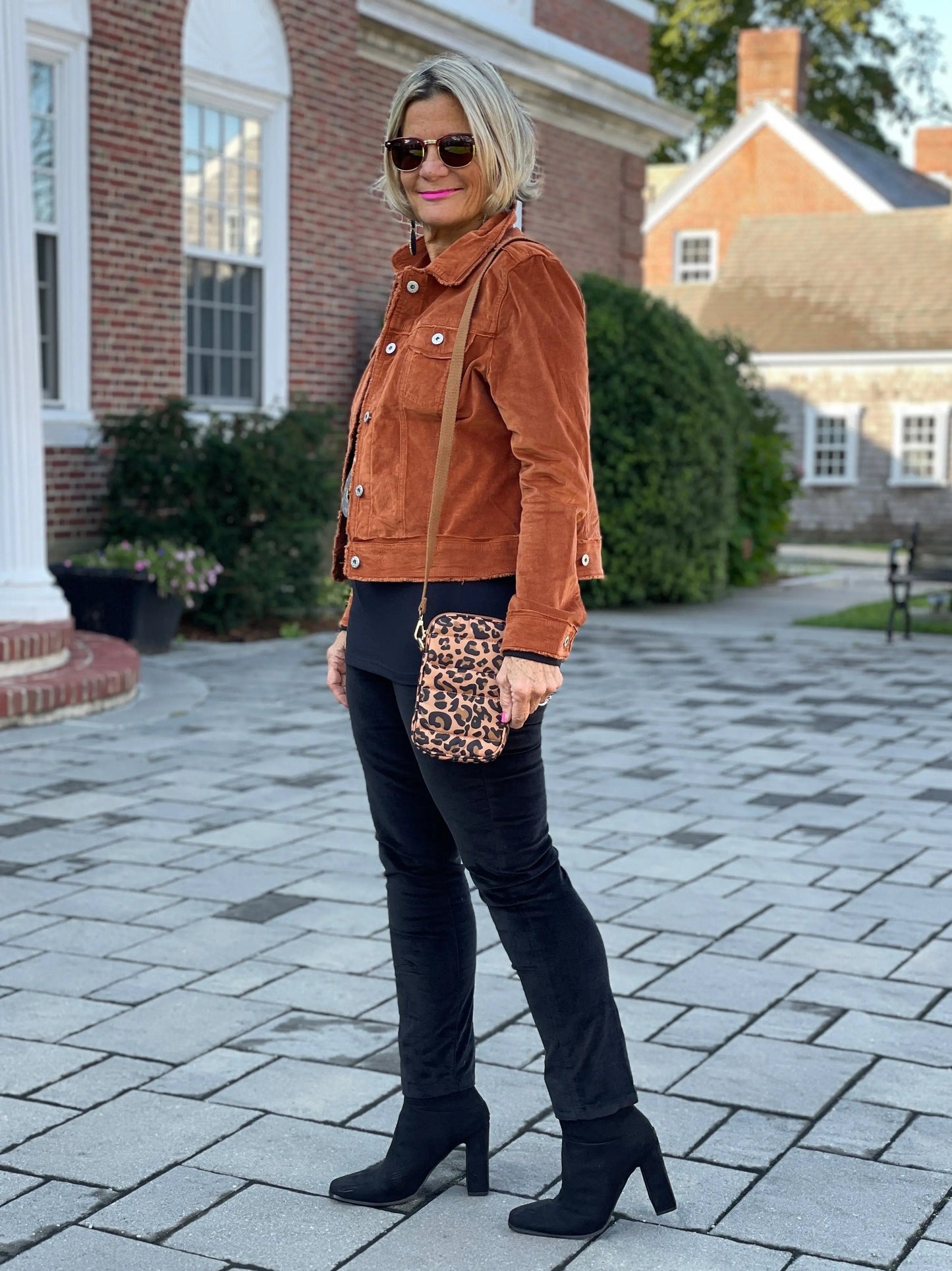 LULU-B  COPPER VELOUR JACKET