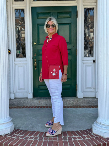 LULU-B RED TUNIC