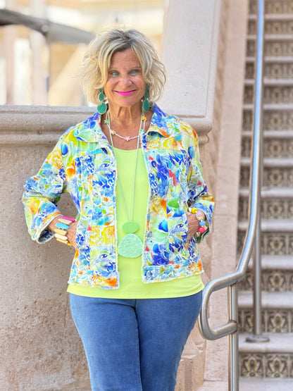 Ethyl Casual Charm Jacket - Top
