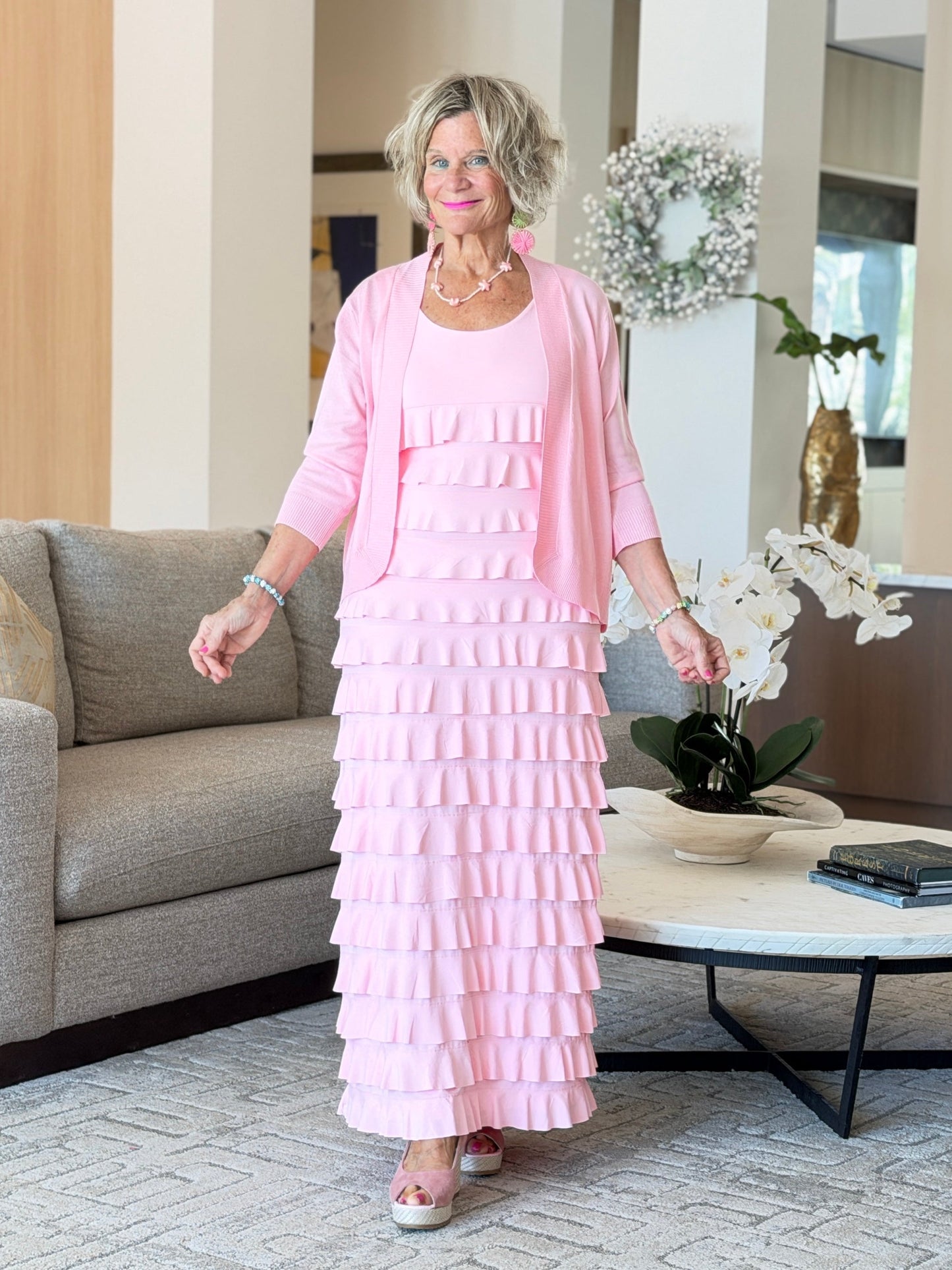 LULU-B SIESTA PINK CHA CJHA MAXI