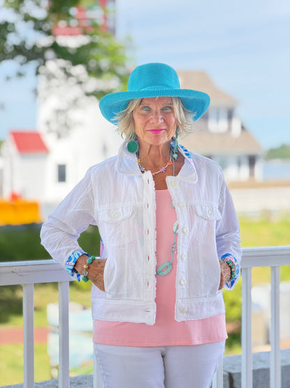 COTTON CANDY COAST LINEN JACKET