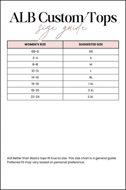 ALB Custom Women's Soft Ribbed Long Sleeve Top