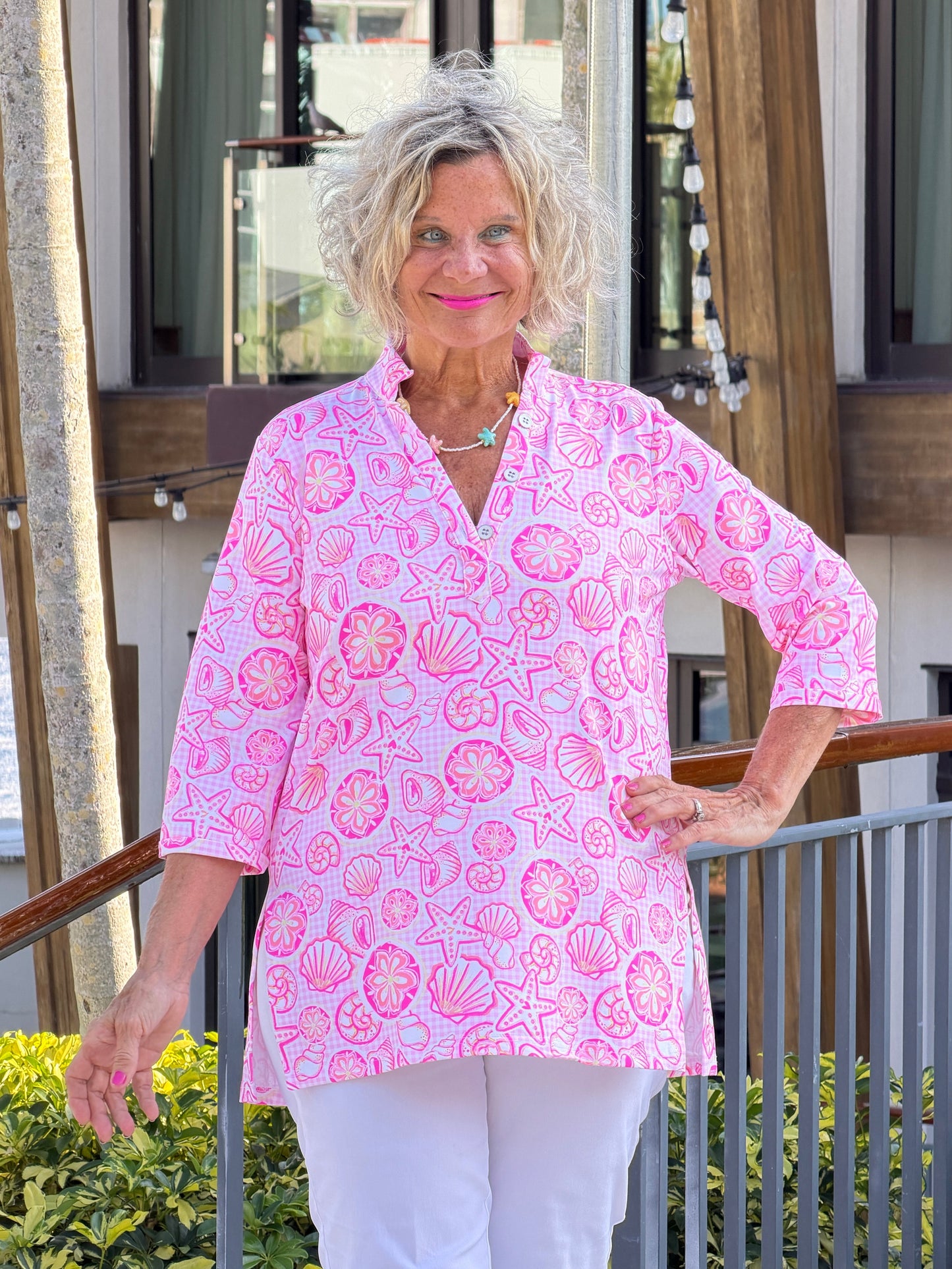 LULU B STARFISH HARBOR TUNIC