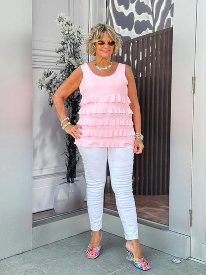 CLEAR PINK CHA CHA TANK