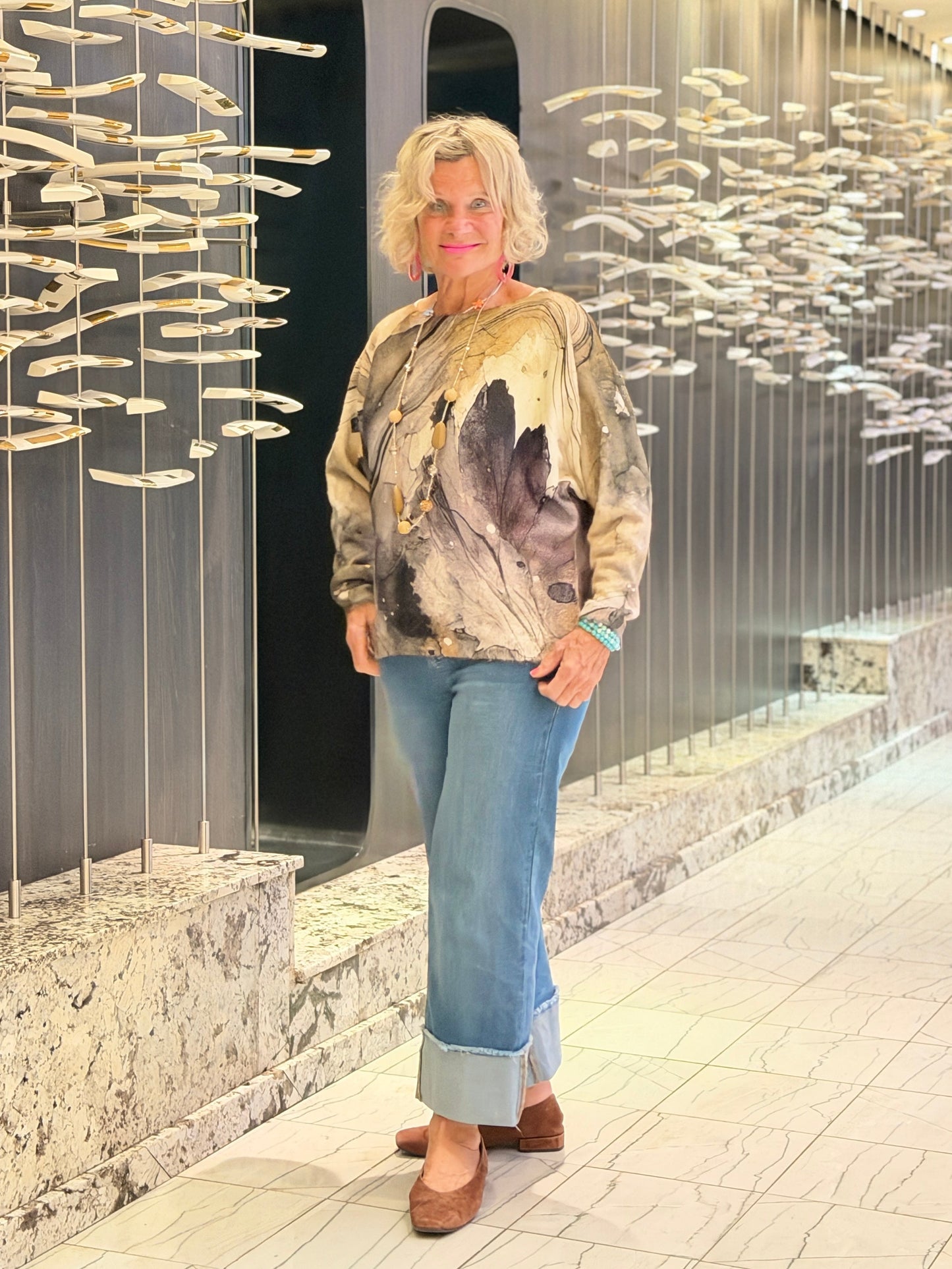 Ethyl Relax Dolman Sweater - Bind