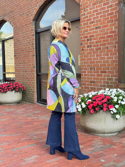 Ethyl Draped Open Front Cardi - Anticipate