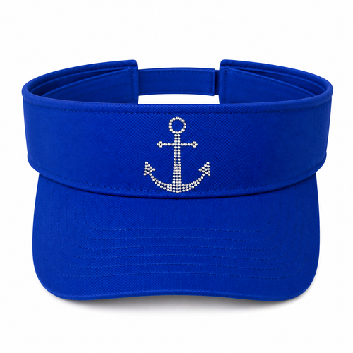 BLUE BLING ANCHOR VISOR