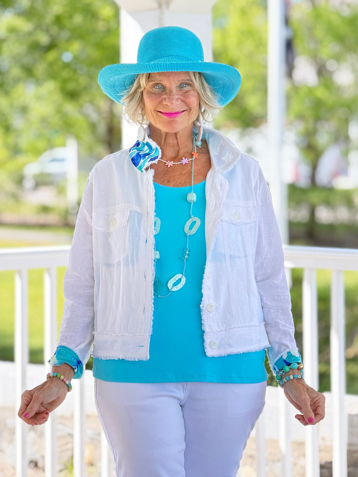 LULU-B AQUA HAT