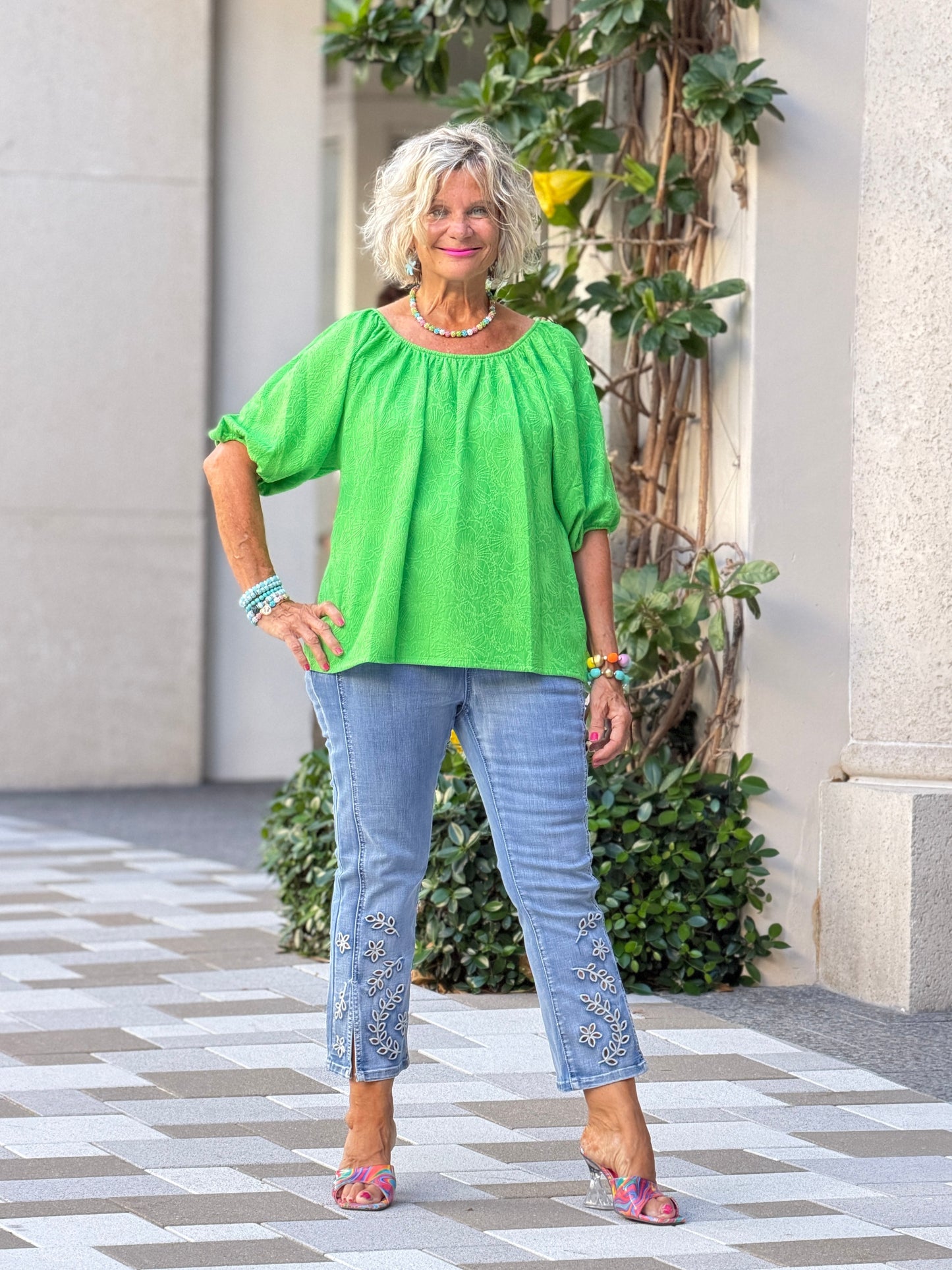 Ethyl Meadow Bloom Jean - International