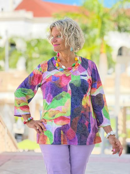 Ethyl The Social Butterfly Top - Edwa