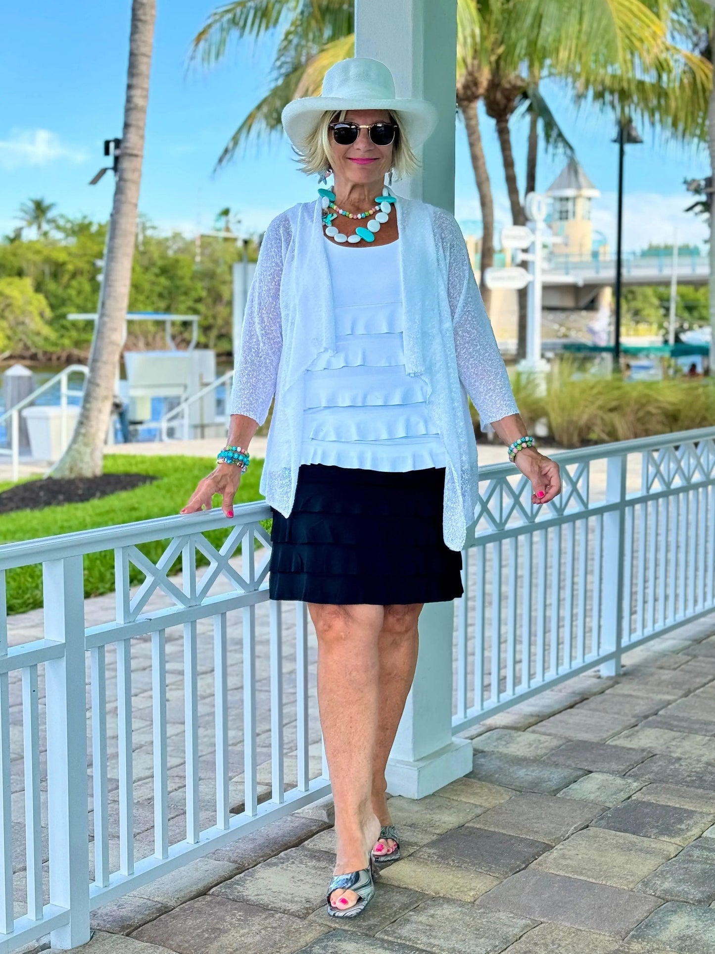 BLACK CHA CHA SKORT