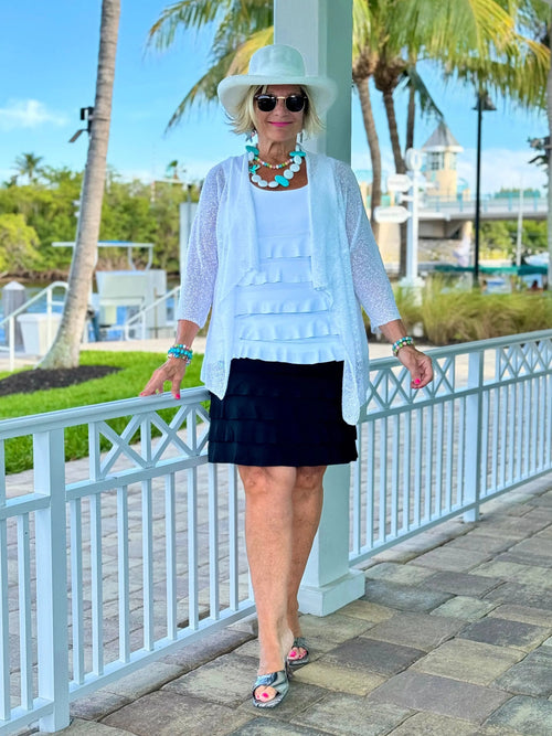 BLACK CHA CHA SKORT