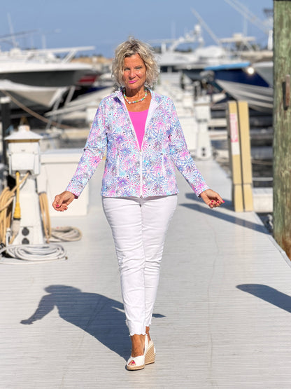 LULLU B FIREWORKS FULL ZIPPER JACKET
