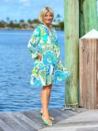 Celeste Ruffle Dress