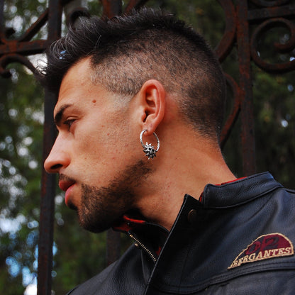 LUNAR SOLAR SKULLS EARRINGS