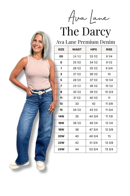 The Darcy Mid-Rise Tummy Control Barrel Jeans