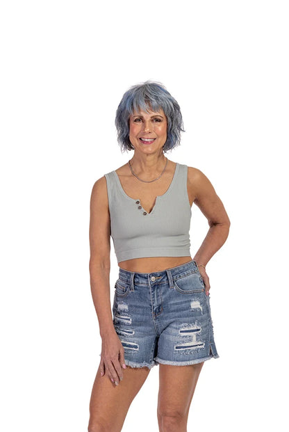 Women's Button Detail Bralette