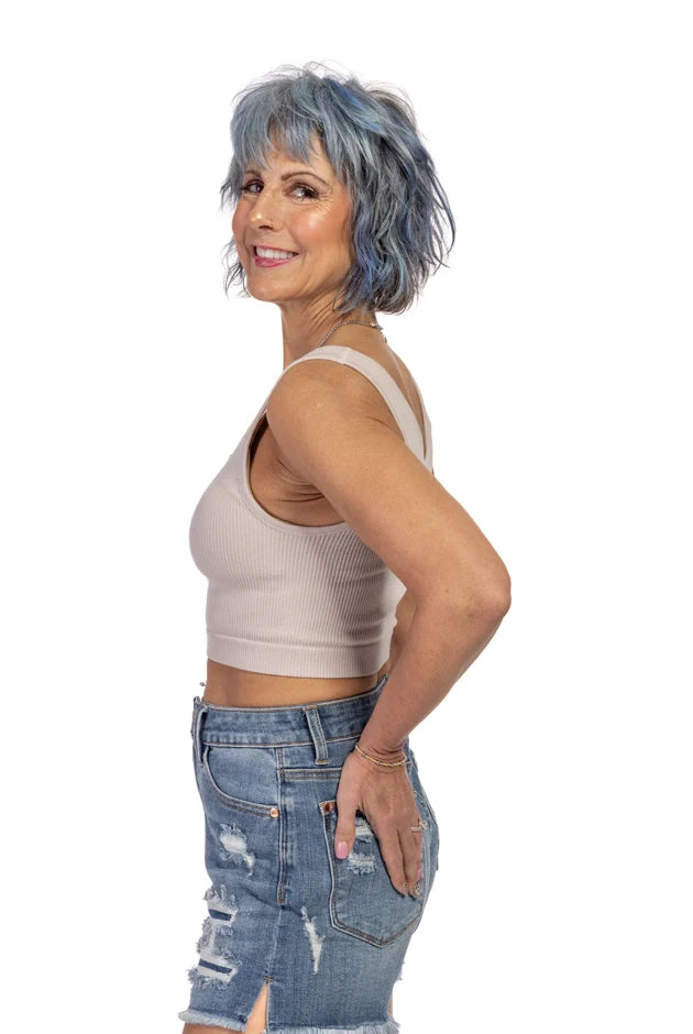 Women's Button Detail Bralette