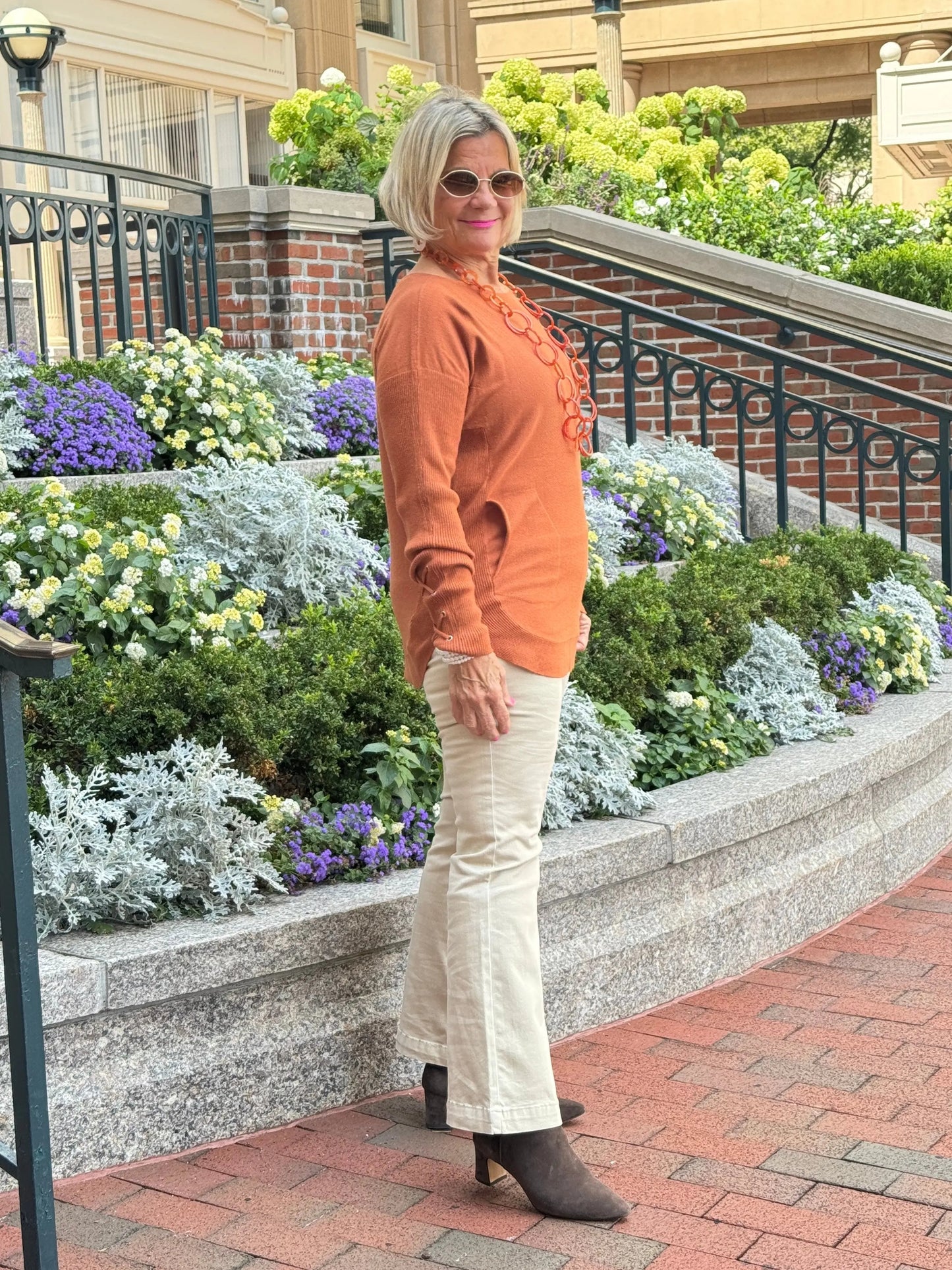 Ethyl Soft Pocket Sweater - Conserve