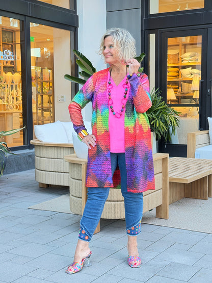 Ethyl Artwork Cardigan