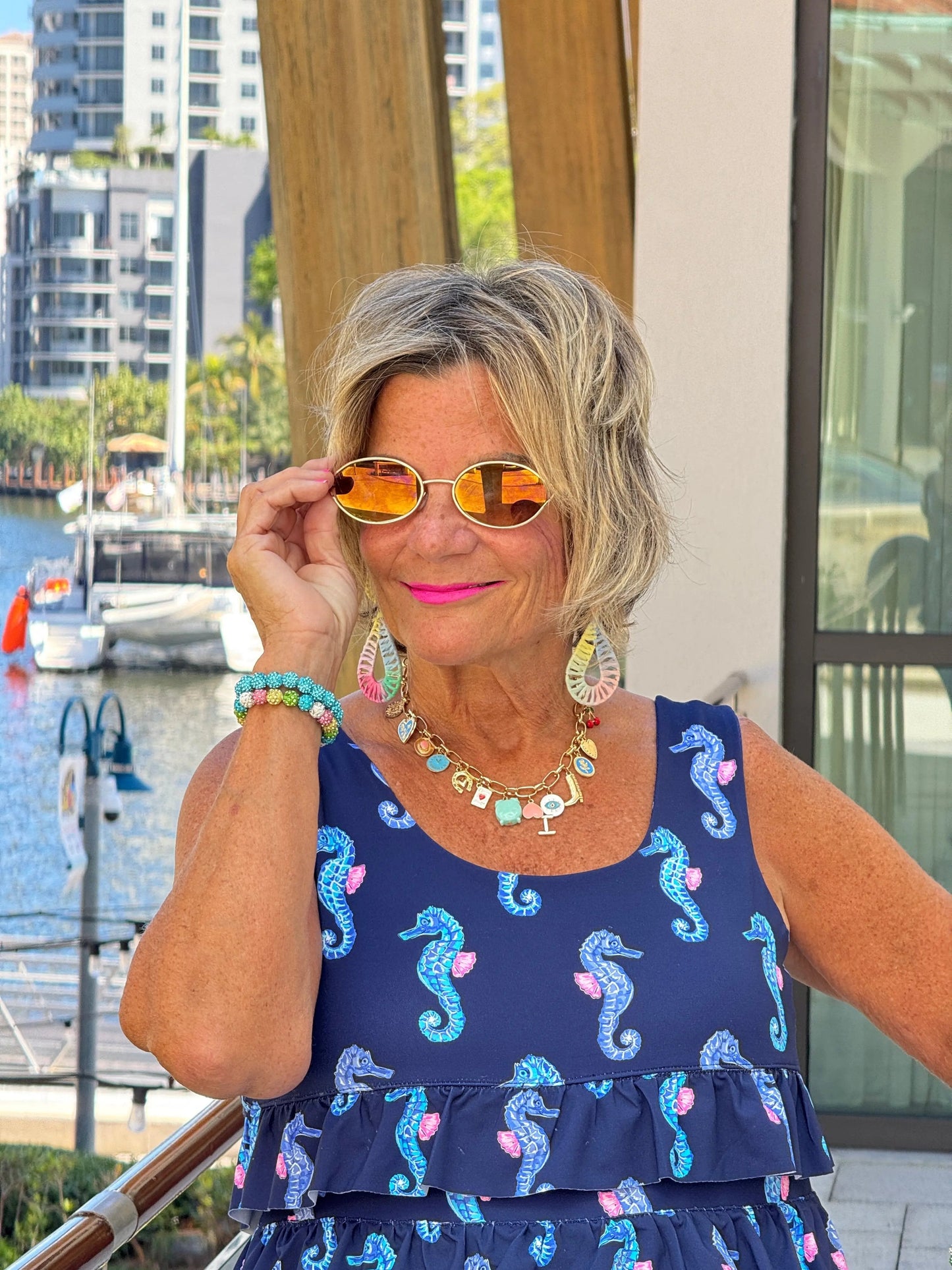 LULU B MIDNIGHT REEF CHA CHA TANK
