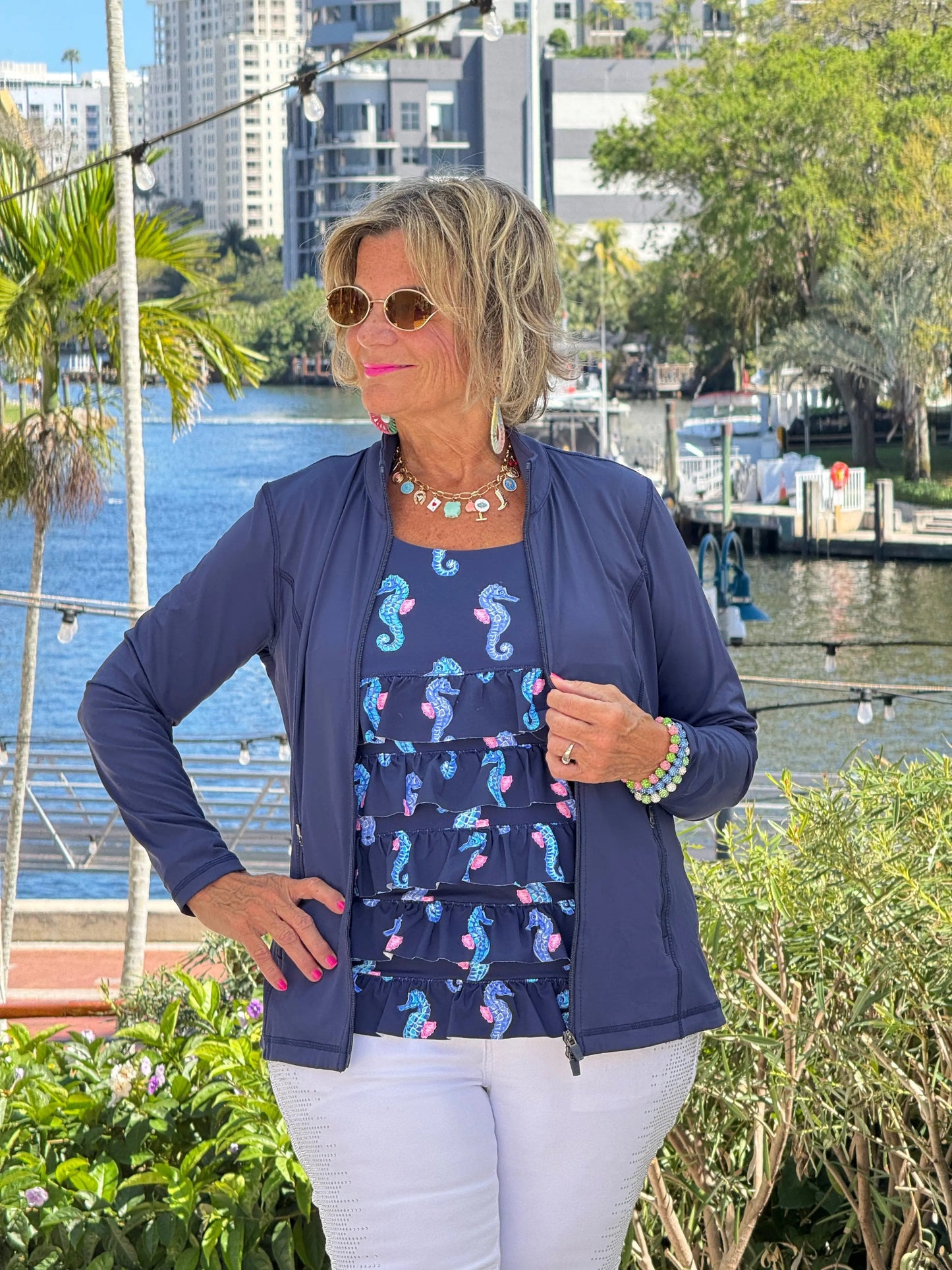 LULU B MIDNIGHT REEF CHA CHA TANK