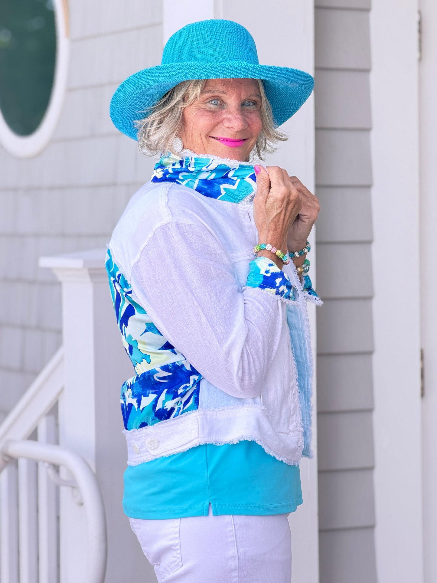 CAPE COD BREEZE LINEN JACKET