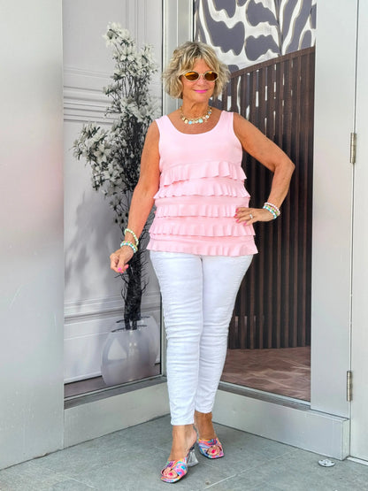 CLEAR PINK CHA CHA TANK