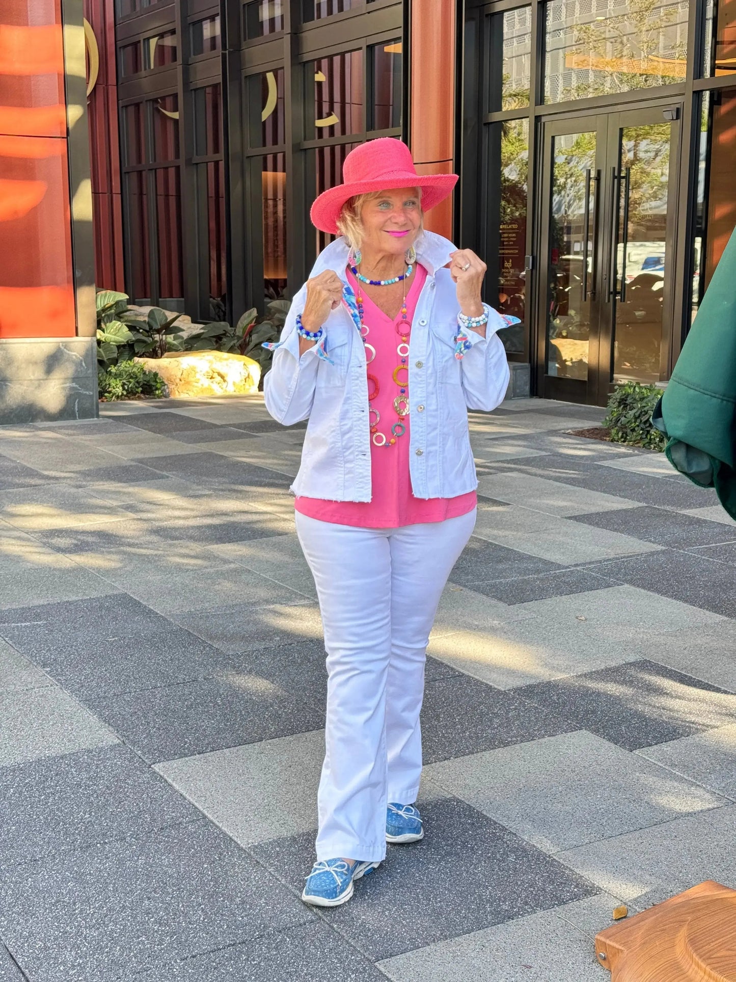Ethyl The Peek Jacket - Icicle