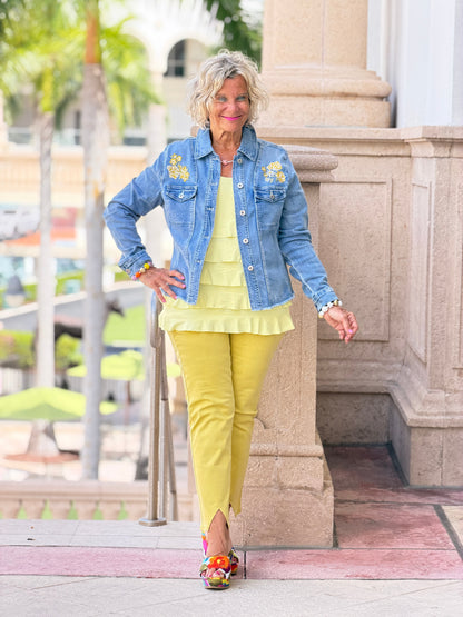 Ethyl Venus V Crop Pants - Northwest