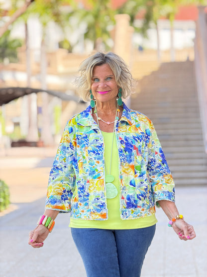 Ethyl Casual Charm Jacket - Top