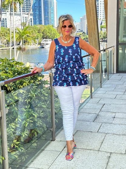 LULU B MIDNIGHT REEF CHA CHA TANK