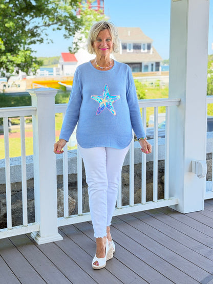 BEACH CLUB PERRI STARFISH SWEATER