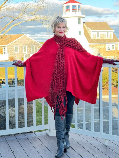 Holiday Red Wrap