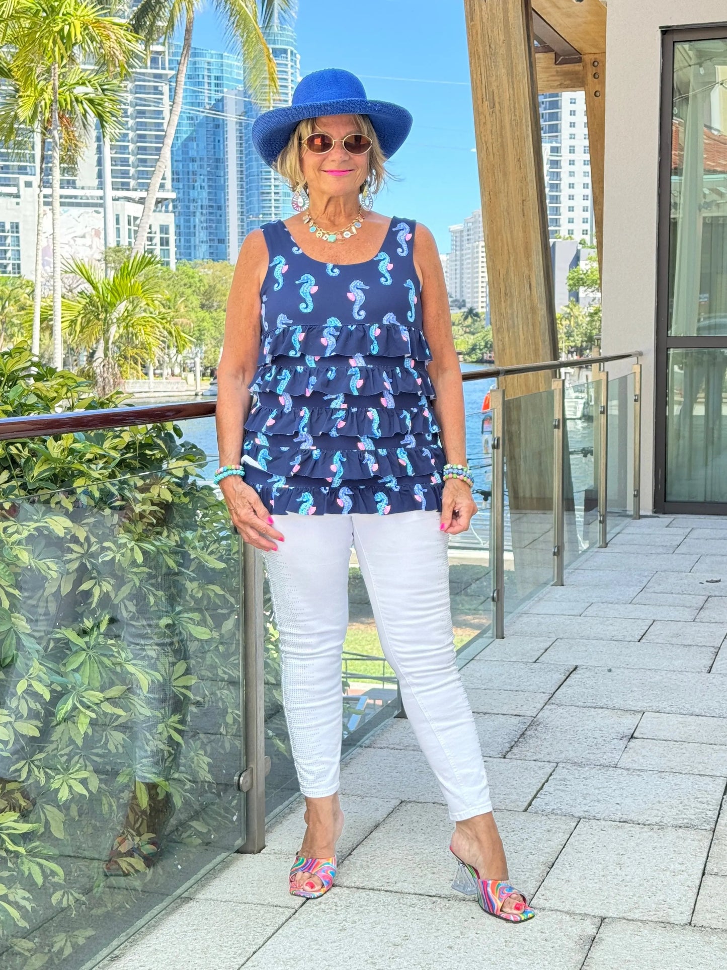 LULU B MIDNIGHT REEF CHA CHA TANK