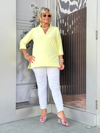 LULU-B SUNSHINE YELLOW TUNIC