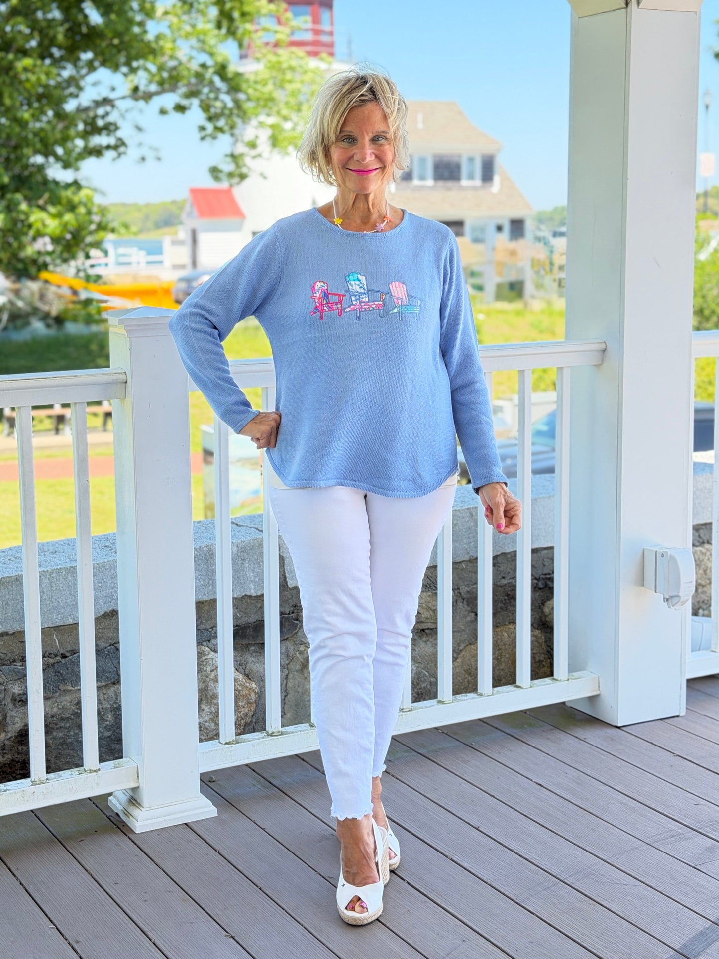 BEACH CLUB PERRI ADIRONDACK SWEATER