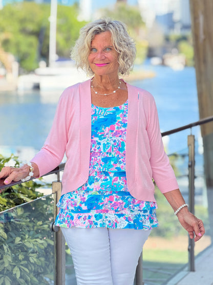 LULU B PALM BEACH SPLASH CHA CHA TANK