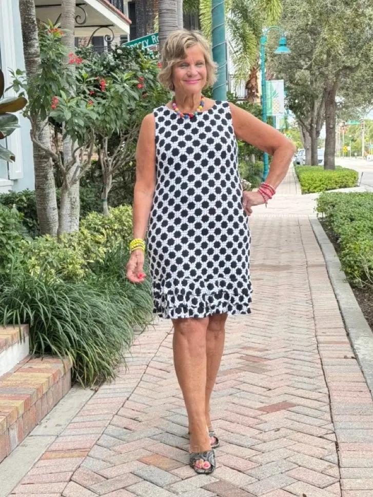 LULU-B TINSLEY RUFFLE DRESS