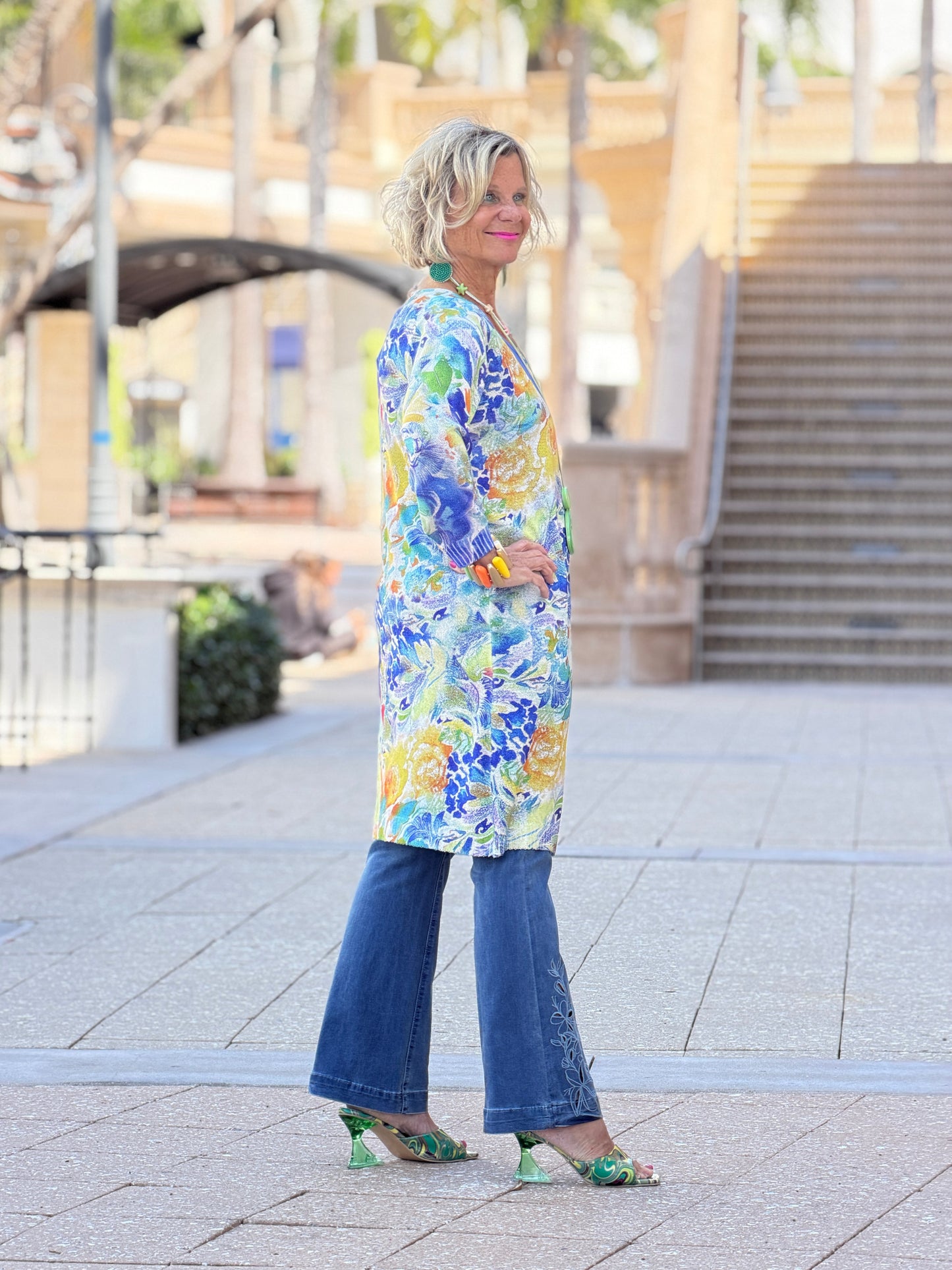 Ethyl Classic Long Length Cardi - Soulful
