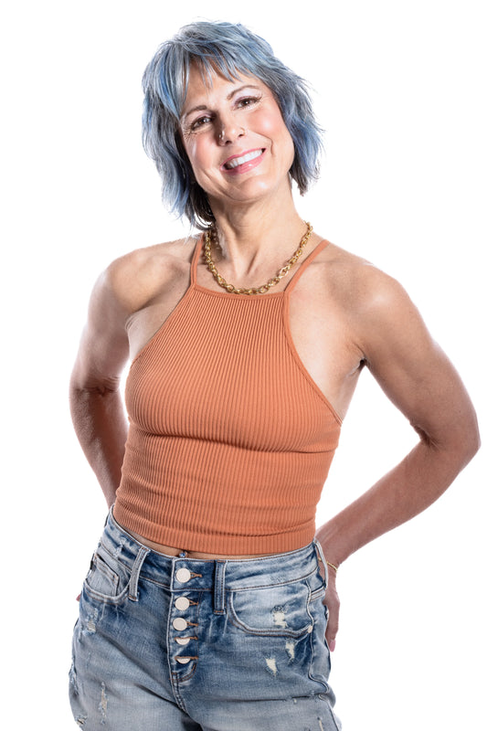 Women's Seamless Halter Bralette
