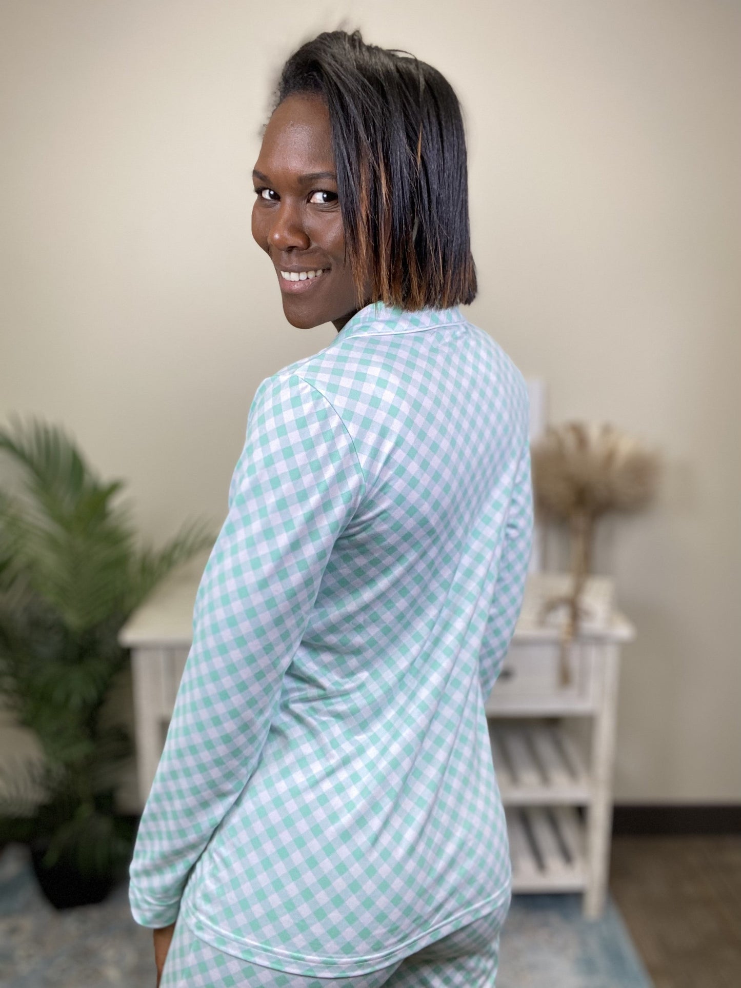 Check You Later Women's Comfortable Long Sleeve Pajama Top