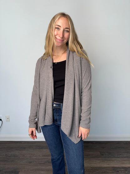 Women's Bliss Button Front Wrap Top