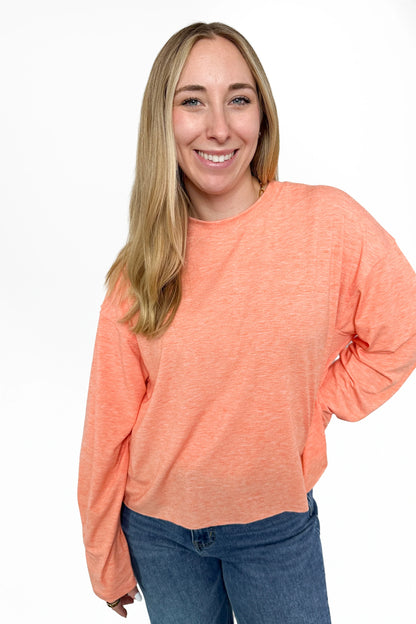 ALB Custom Women's Oversized Round Neck Long Sleeve Top