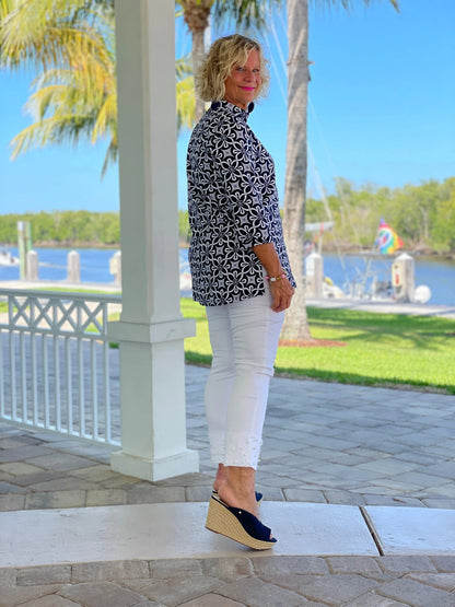 BRIGHTEN BLUE TUNIC