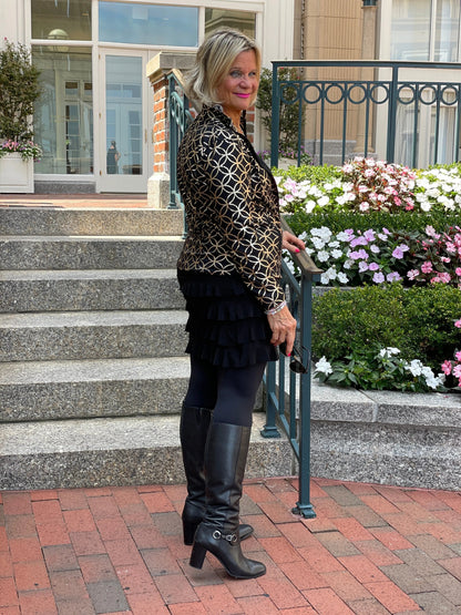 BLACK CHA CHA SKORT