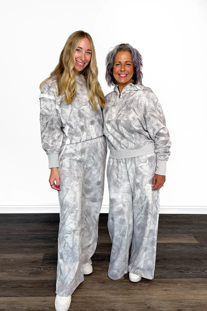 ALB Custom Women's Camo Print Wide Leg Pants - Two Inseams