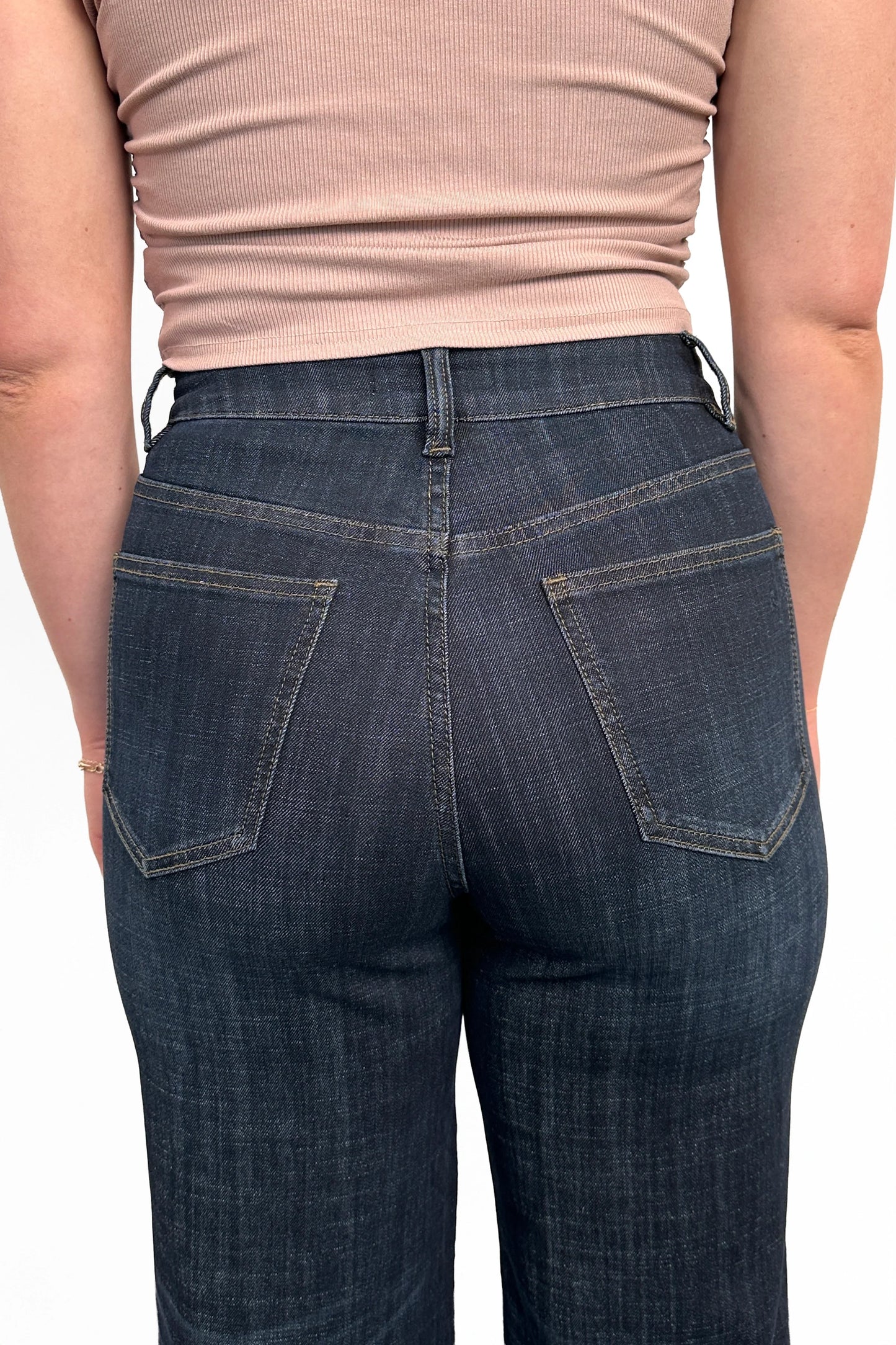 The Cheryl High-Rise Tummy Control Straight Leg Jeans